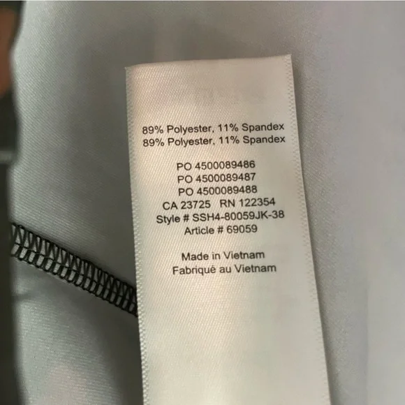 Aritzia Wilfred Black Fleure Long Sleeve Floral Mini Dress- Size Small (bin 3M) - Picture 8 of 9